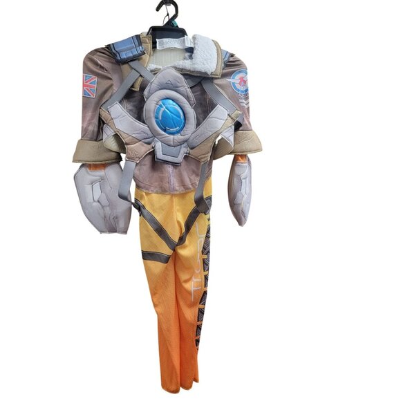 Overwatch Tracer Deluxe Child Halloween Costume Medium - Picture 5 of 7
